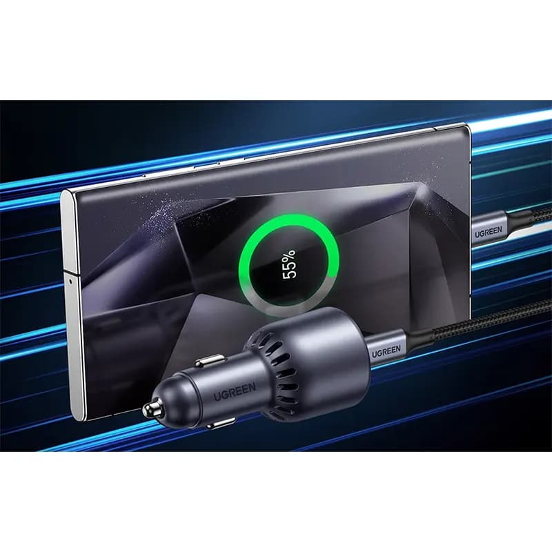شارژر فندکی یوگرین مدل UGREEN EC701 — تصویر ۳