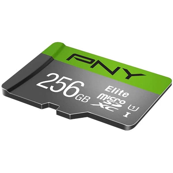 کارت حافظه microSDXC پی ان وای مدل Elite کلاس 10 استاندارد UHS-I U1 سرعت 100MBs ظرفیت 256 گیگابایت به همراه آداپتور SD — تصویر ۳
