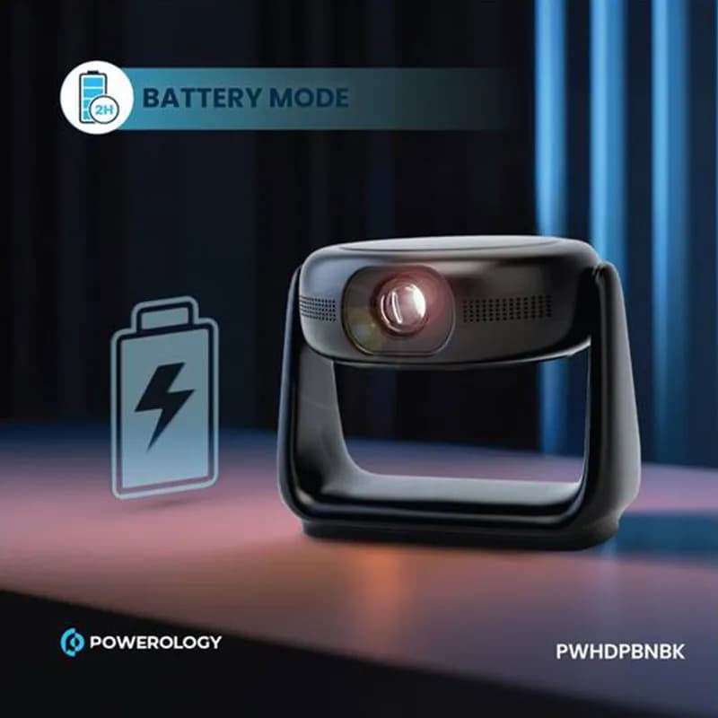 ویدئو پرژکتور پاورولوژی مدل POWEROLOGY PWHDPBNBK — تصویر ۵