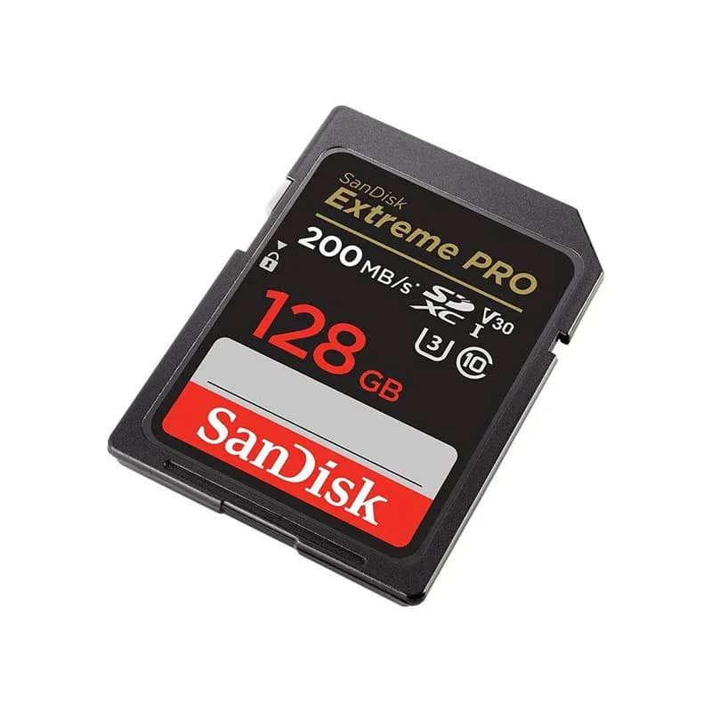 مموری کارت سن دیسک مدل SanDisk extreme pro sd ظرفیت 128 گیگ — تصویر ۳
