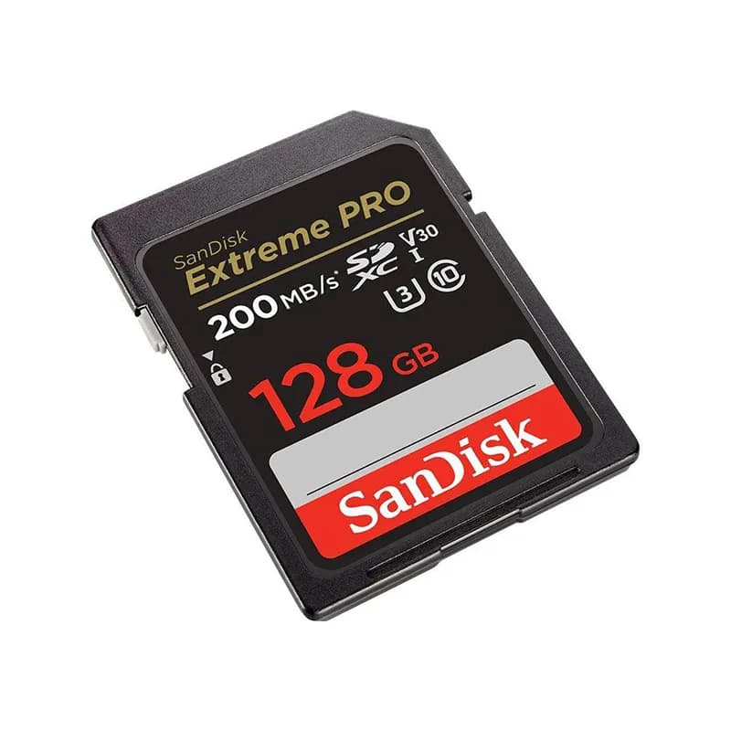 مموری کارت سن دیسک مدل SanDisk extreme pro sd ظرفیت 128 گیگ — تصویر ۲