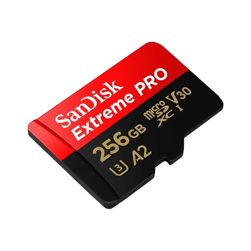 مموری کارت سن دیسک مدل SanDisk extreme pro micro sd ظرفیت 256 گیگ — تصویر ۲