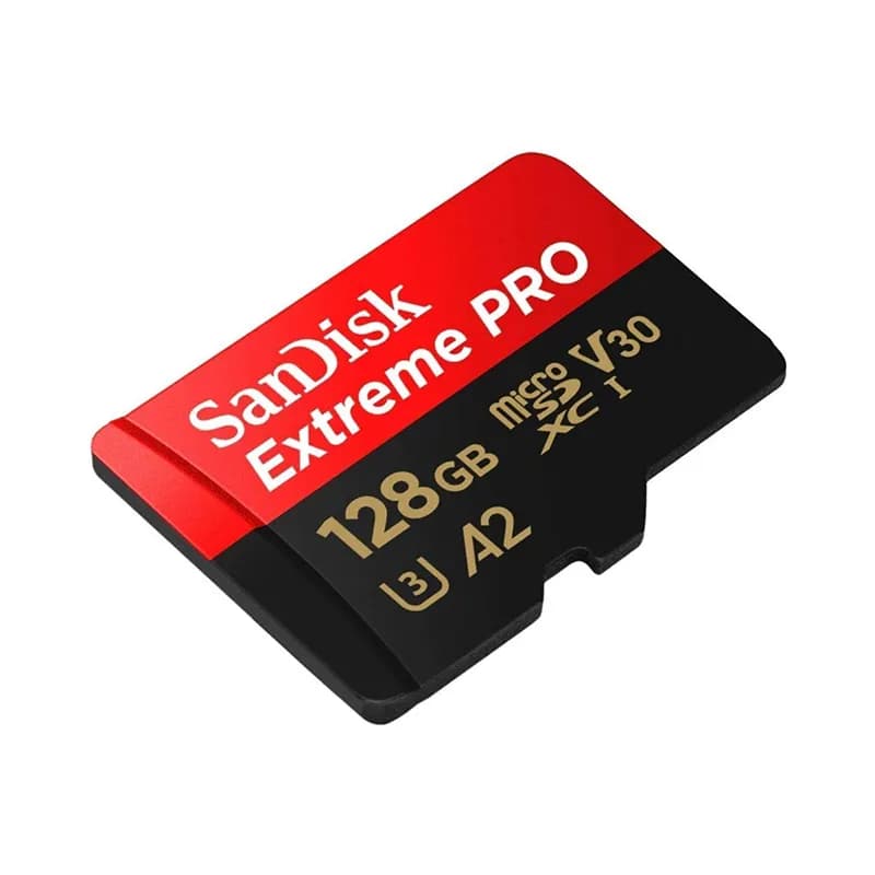 مموری کارت سن دیسک مدل SanDisk extreme pro micro sd ظرفیت128گیگ — تصویر ۲