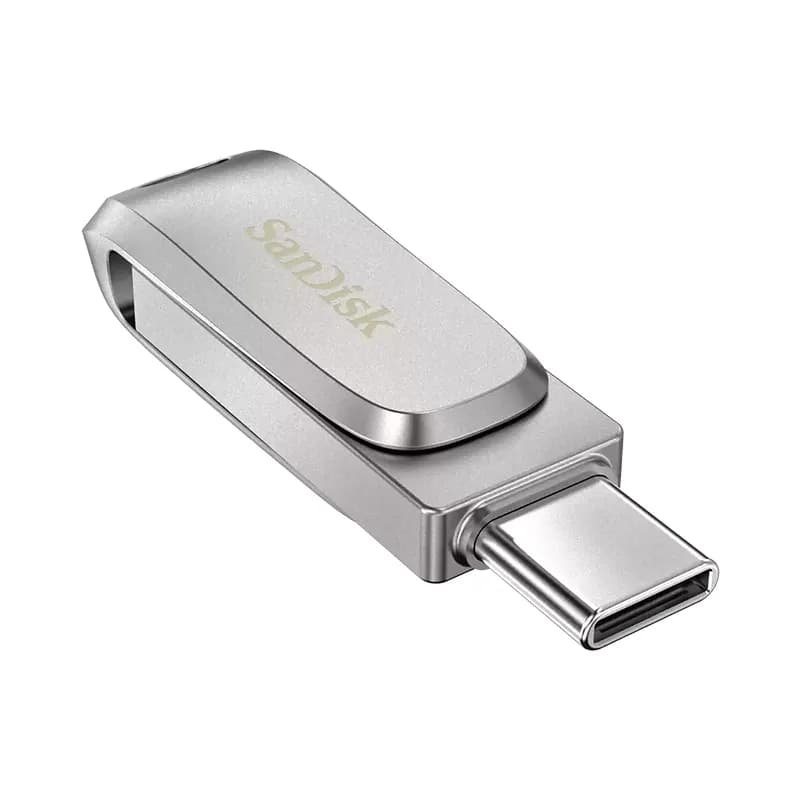 فلش مموری سن دیسک مدل SanDisk dual drive luxe ظرفیت 128 گیگابایت — تصویر ۵