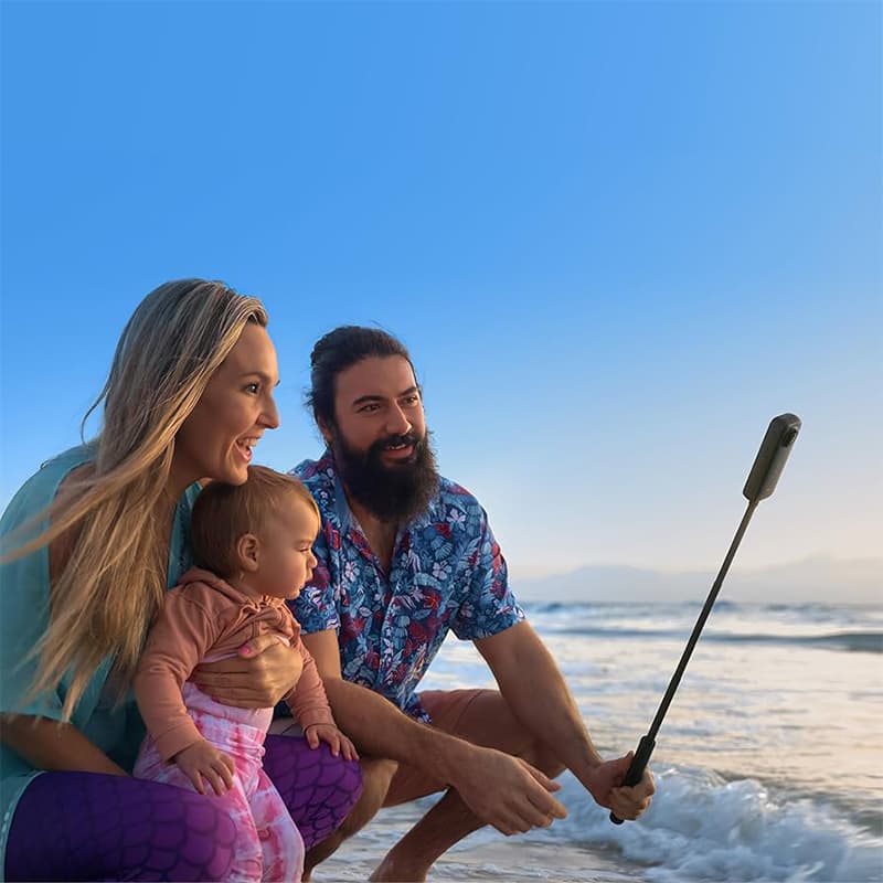 مونوپاد محوشونده 85cm اینستا 360 مدل Insta360 85cm Invisible Selfie Stick — تصویر ۷