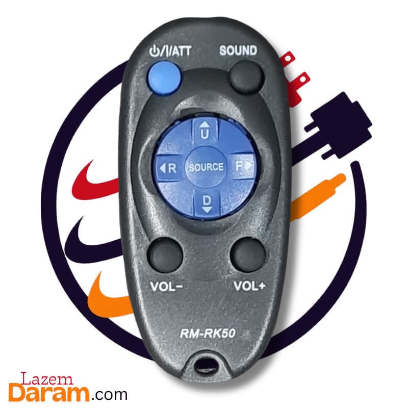 ریموت کنترل پخش فابریک ماشین جی‌وی‌سی (JVC) مدل RM-RK50