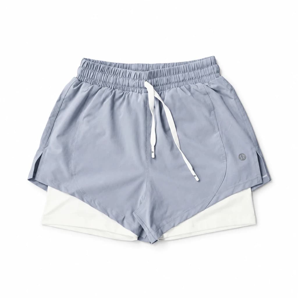 شورتک ورزشی زنانه کشاله دار مدل لولولمون lululemon کد 403318