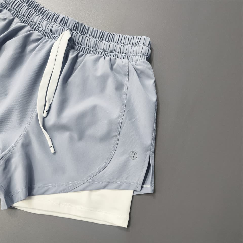شورتک ورزشی زنانه کشاله دار مدل لولولمون lululemon کد 403318 — تصویر ۳