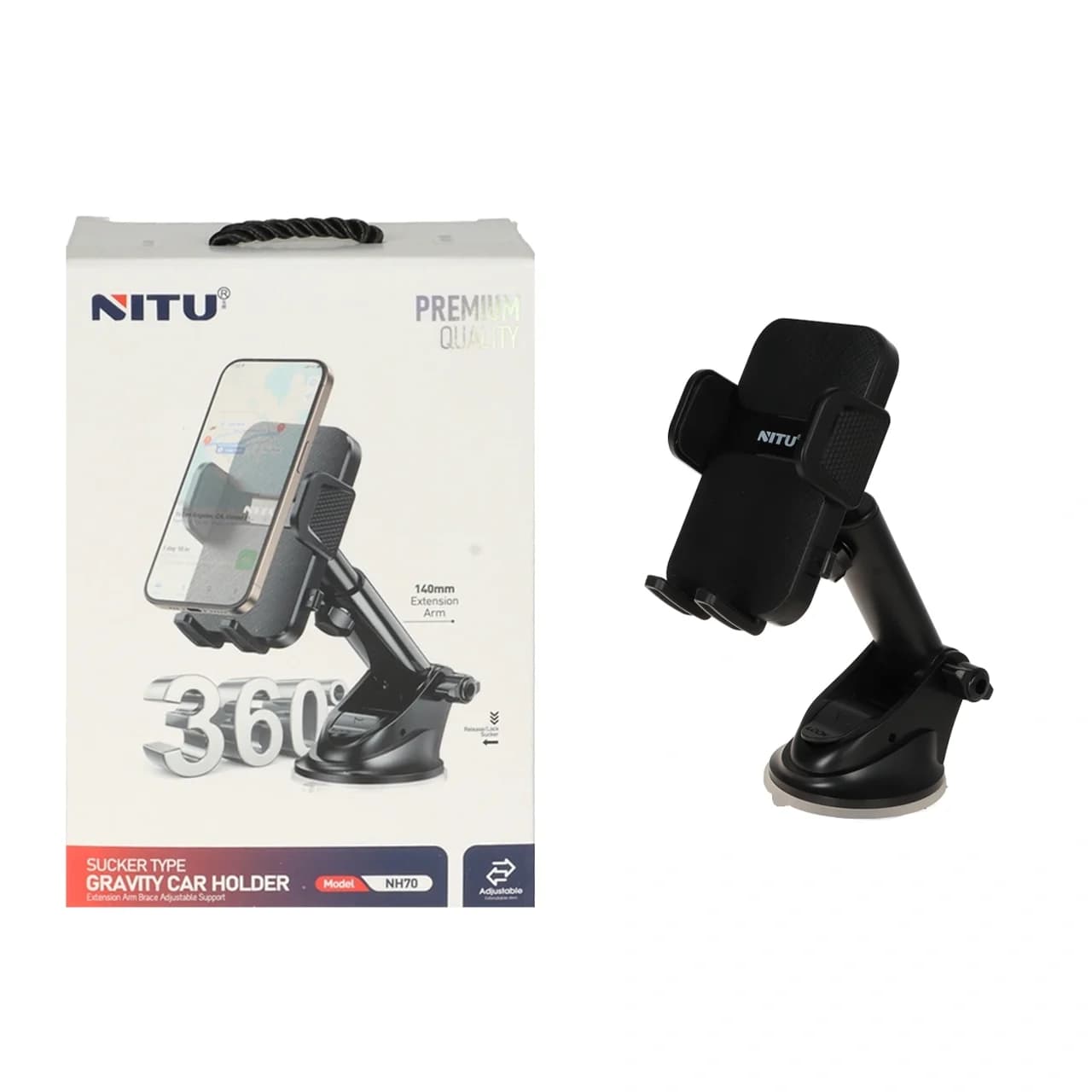 هولدر گوشی موبایل پایه دار Nitu مدل NH70