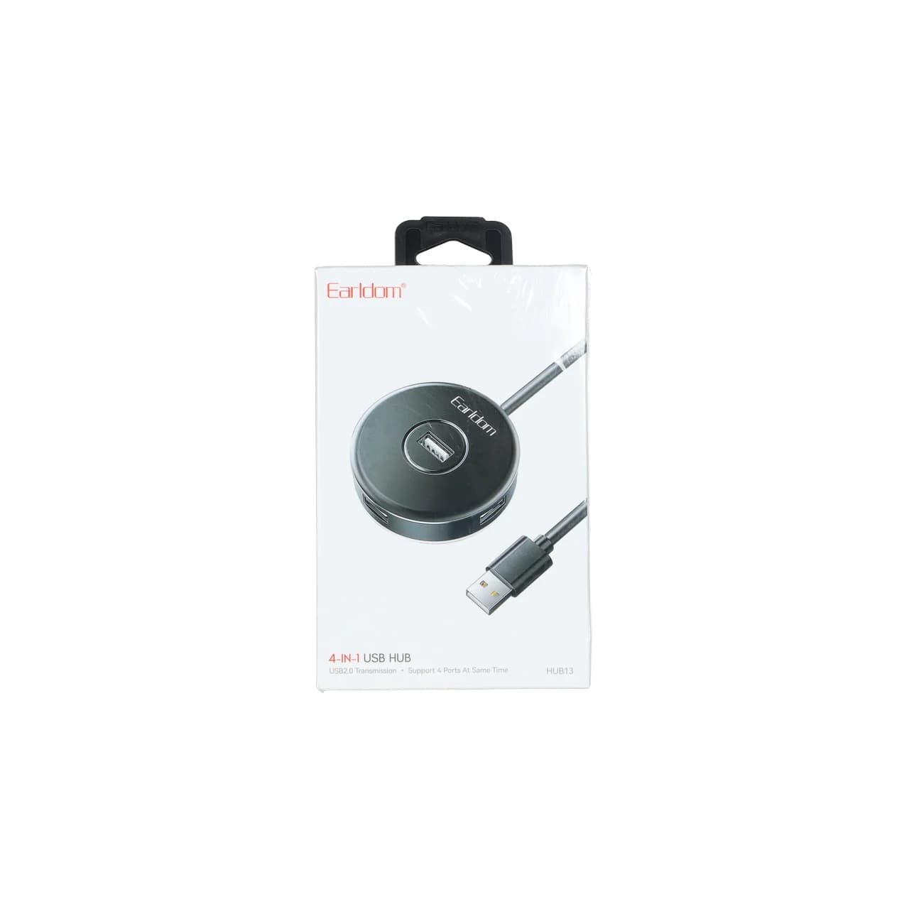 هاب 4 پورت Earldom USB2.0 مدل HUB13 – مشکی