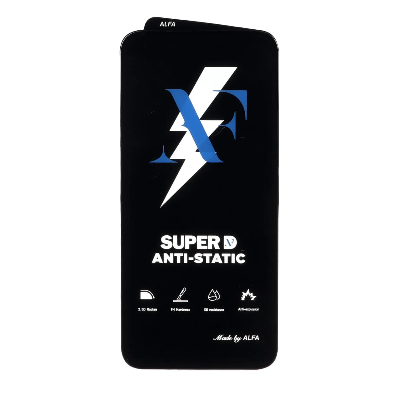 محافظ صفحه نمایش شیشه ای Super D Anti Static ALFA مدل Xiaomi Redmi Note 15 Pro 5G / Mi 15T / Mi 15T Pro / Poco F7