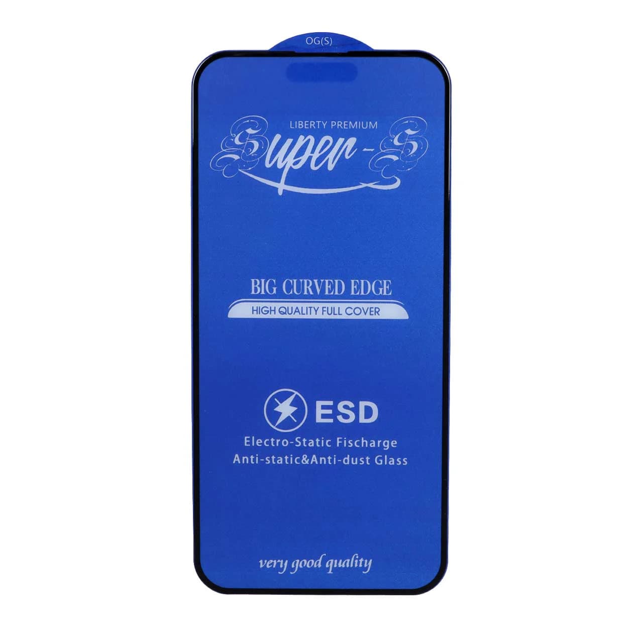 محافظ صفحه نمایش شیشه ای آنتی استاتیک مات Full Cover Super S-OG مدل Xiaomi Redmi Note 13 4G / Poco M7 Pro 5G