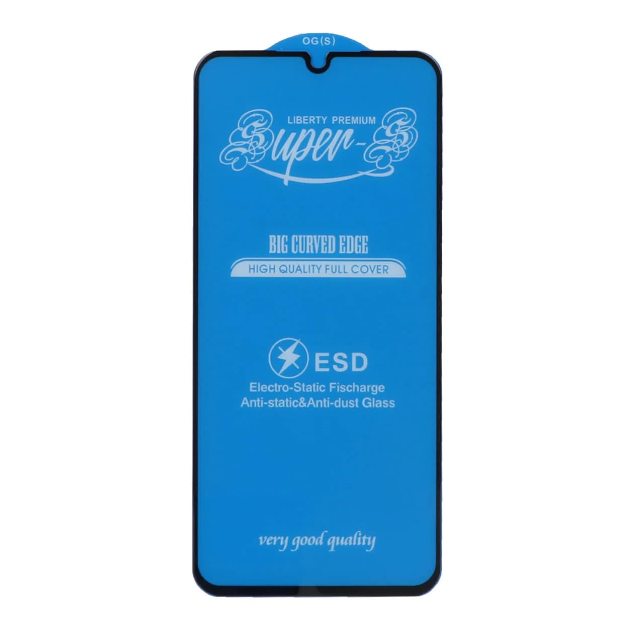 محافظ صفحه نمایش شیشه ای آنتی استاتیک مات Full Cover Super S-OG مدل Samsung A15 / A25 / A24 / M34 / F34