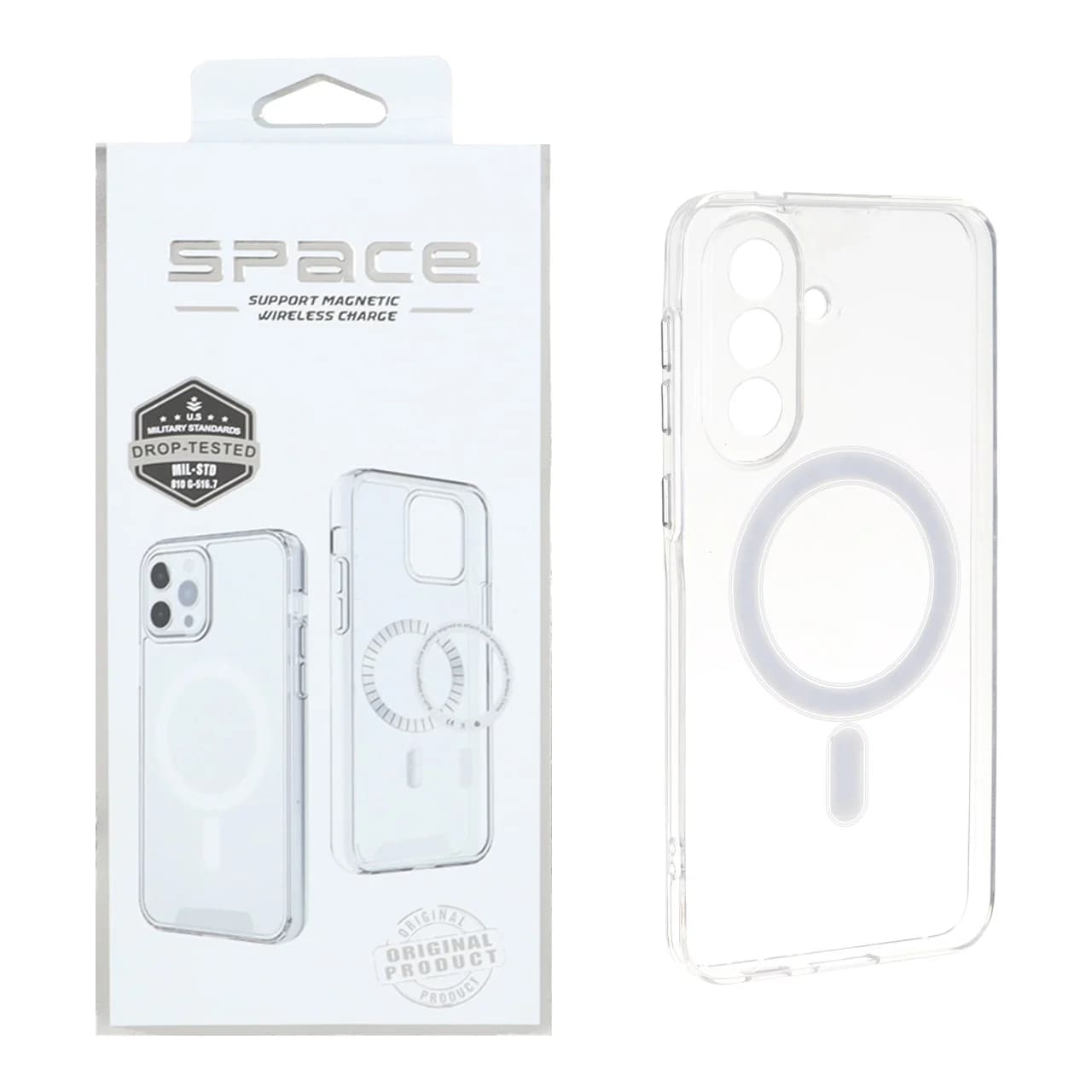 قاب اورجینال Space شفاف Magsafe مدل Samsung Galaxy A57 (پک دار)