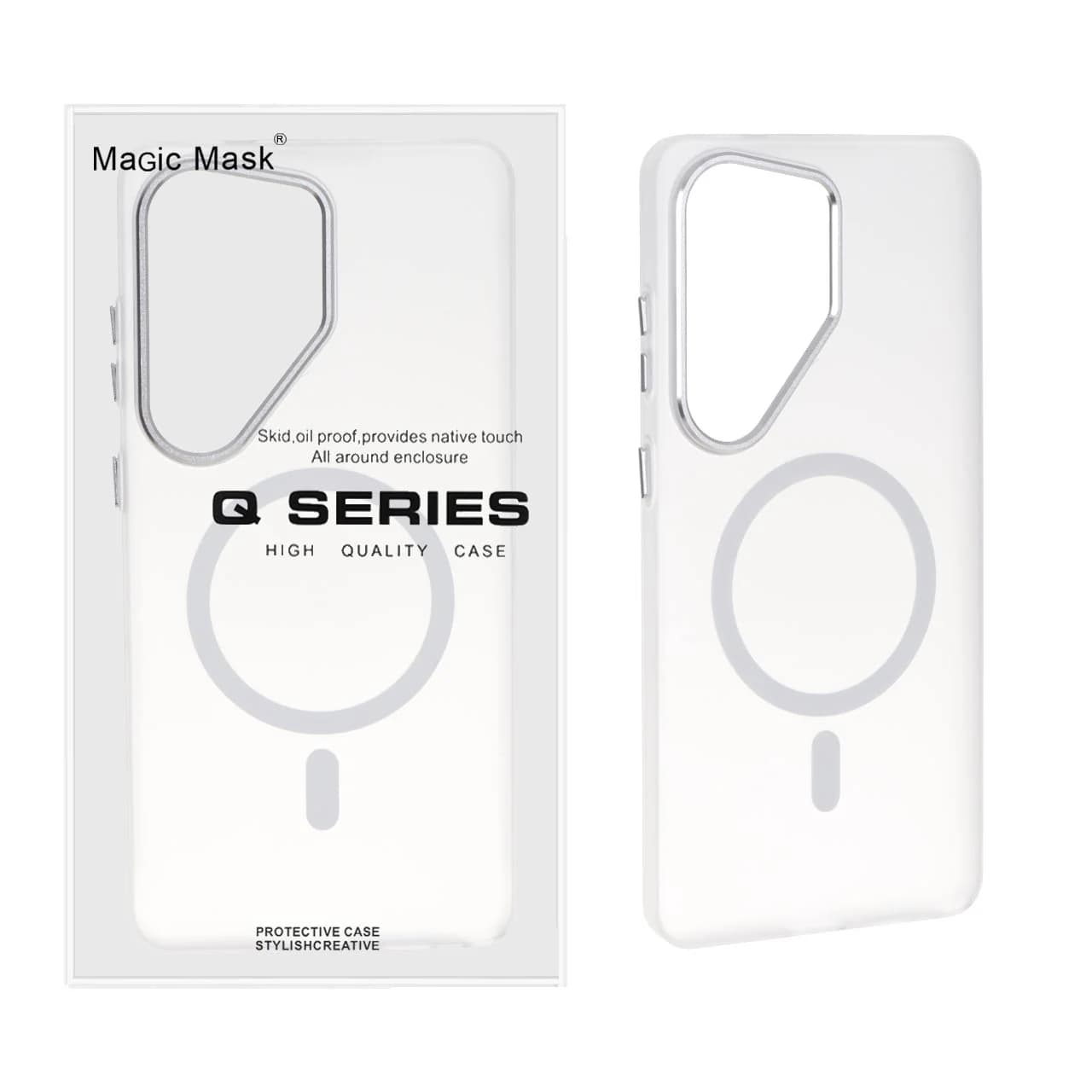 قاب اورجینال Magic Mask مات دور لنز آلومینیومی MagSafe مدل Samsung Galaxy S26 Ultra