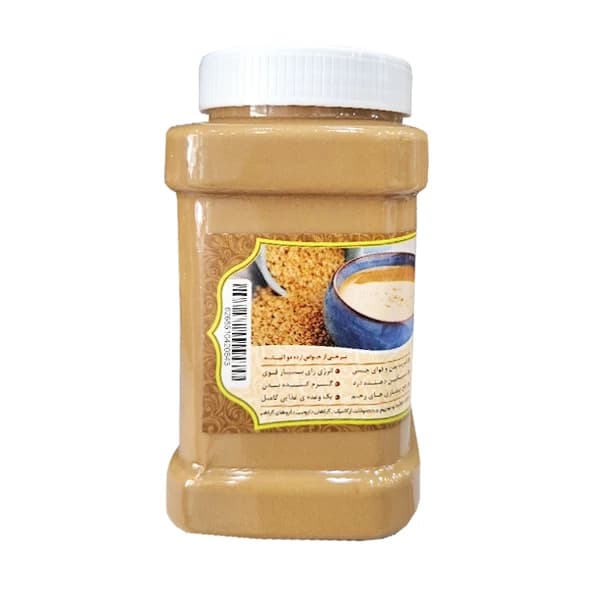 ارده دو آتیشه وزن 800 گرم | برند شفابخش — تصویر ۲