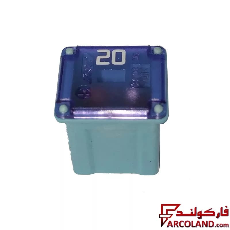مینی فیوز دوشاخ مادگی پایه کوتاه پک PEC اصل 20 آمپر