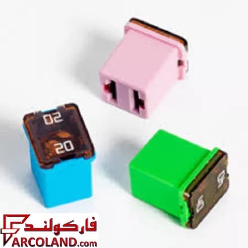مینی فیوز دوشاخ مادگی پایه کوتاه لیتل اصل 60 آمپر — تصویر ۲