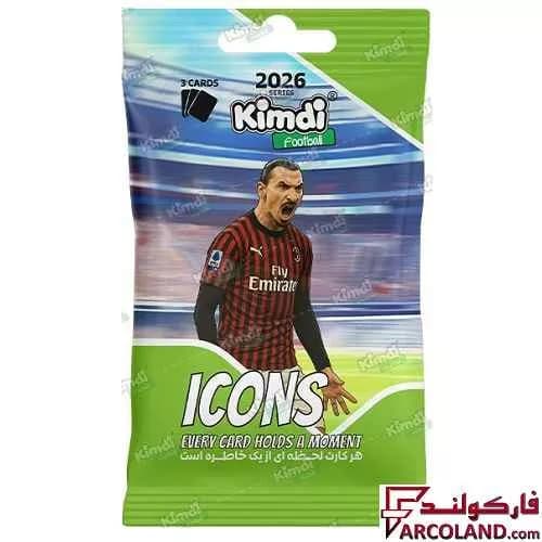 کیمدی کارت فوتبال آیکونز مدل Icones 2026 پک 24 عددی — تصویر ۴