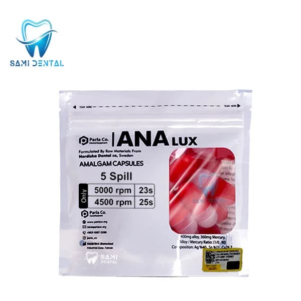 آمالکپ کپسولی آنالوکس 50 عددی _ ANALUX Amalgam — تصویر ۵
