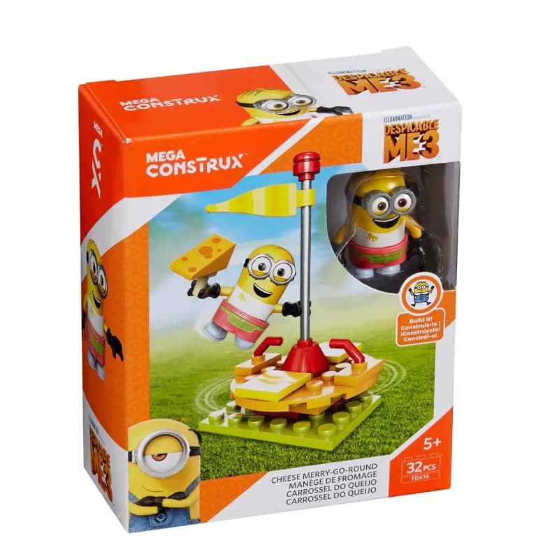پک ساختنی مینیون مدل Minions The Cheese Carousel کد Fdx72Mat — تصویر ۷