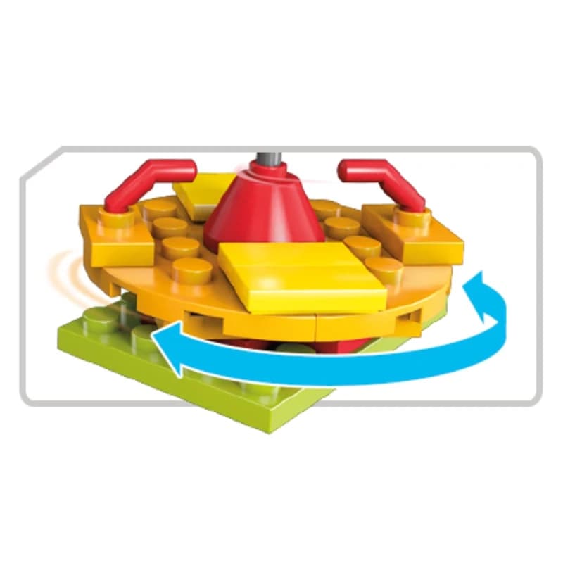 پک ساختنی مینیون مدل Minions The Cheese Carousel کد Fdx72Mat — تصویر ۶