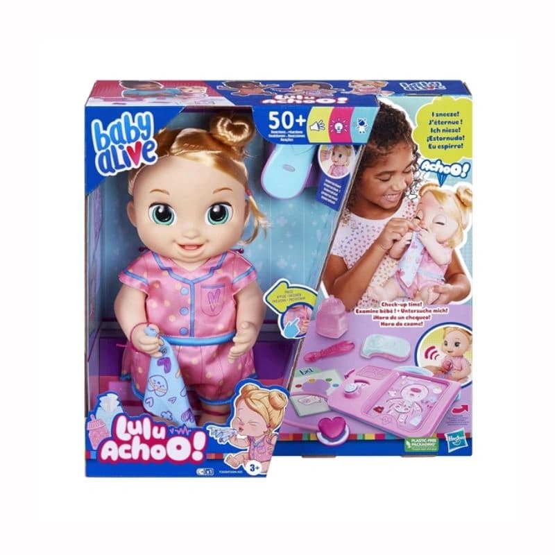 عروسک Baby Alive مدل LuLu Achoo کد F2620 — تصویر ۲