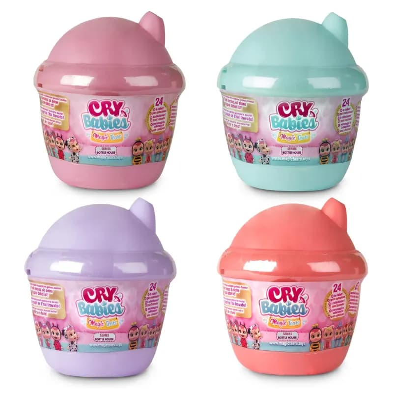 عروسک سورپرایزی Cry Babies Magic Tears مدل Bottle House کد 98442