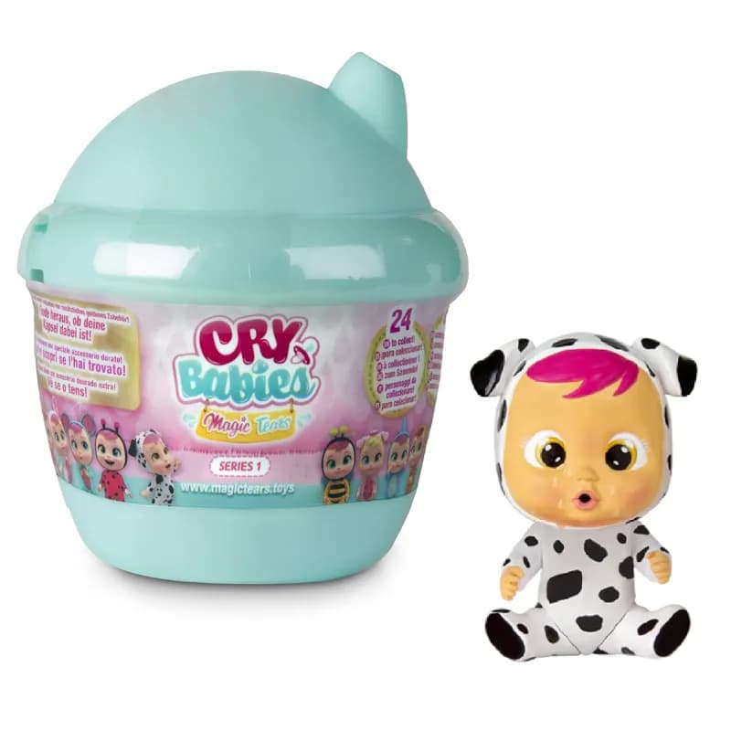 عروسک سورپرایزی Cry Babies Magic Tears مدل Bottle House کد 98442 — تصویر ۳
