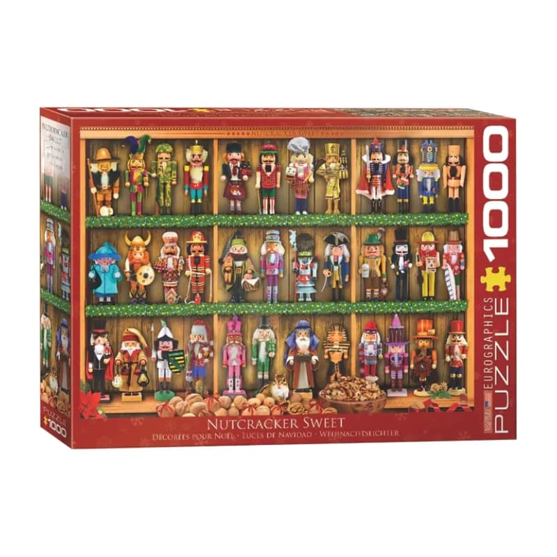 پازل 1000 تکه یوروگرافیک طرح nutcracker christmas کد 5501