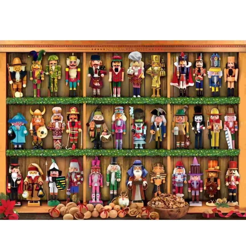 پازل 1000 تکه یوروگرافیک طرح nutcracker christmas کد 5501 — تصویر ۲