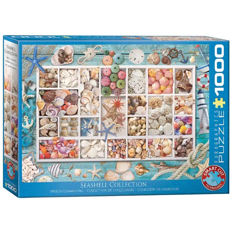 پازل 1000 تکه یوروگرافیک طرح seshell collection کد 5529