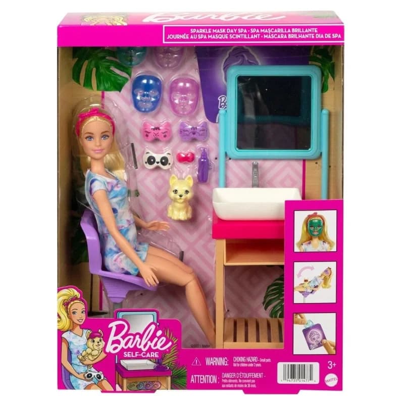 عروسک باربی مدل barbie wellness shine full spa — تصویر ۲
