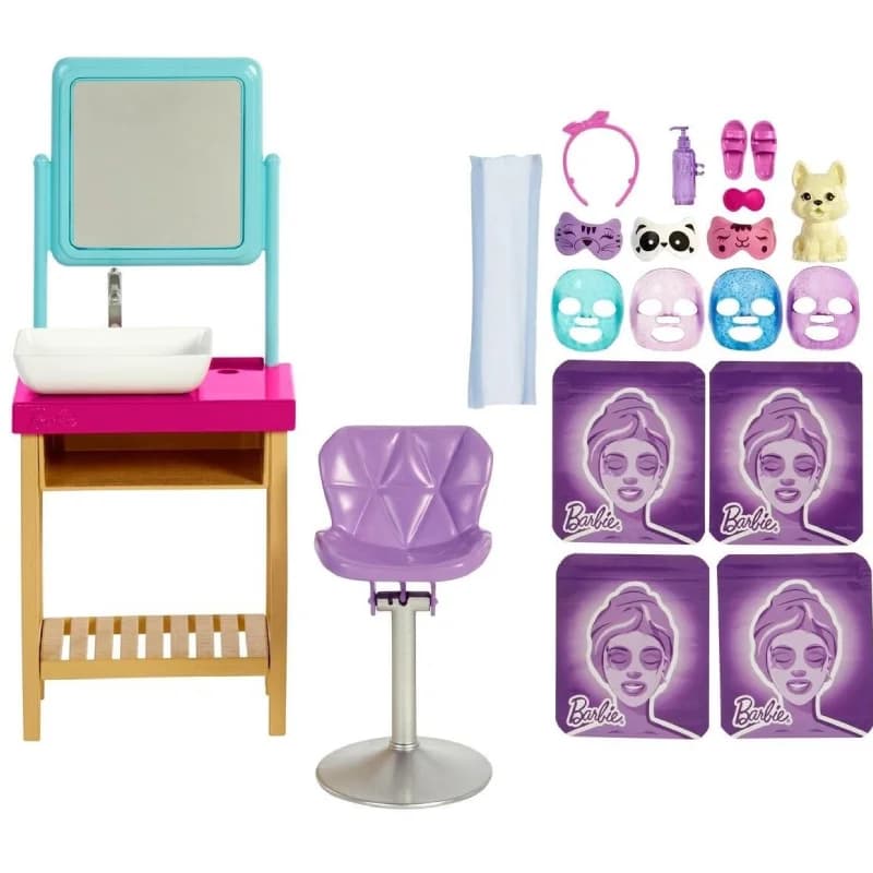 عروسک باربی مدل barbie wellness shine full spa — تصویر ۵