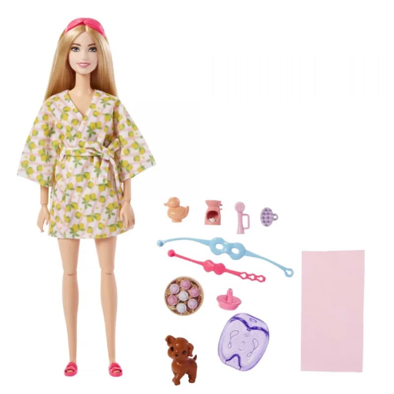 عروسک باربی مدل Barbie Wellness Doll Spa & Meditation
