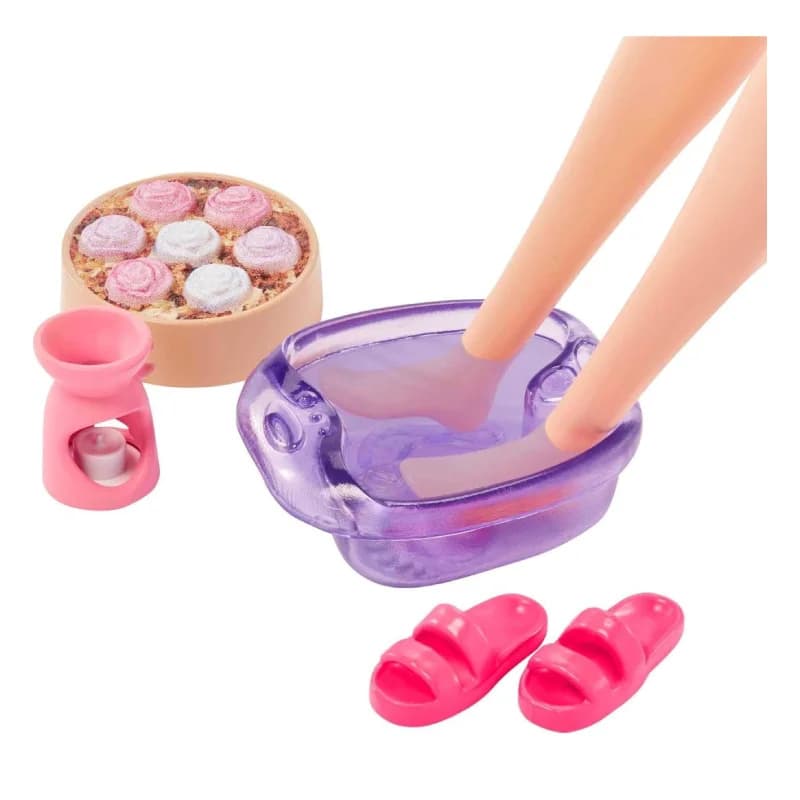 عروسک باربی مدل Barbie Wellness Doll Spa & Meditation — تصویر ۶
