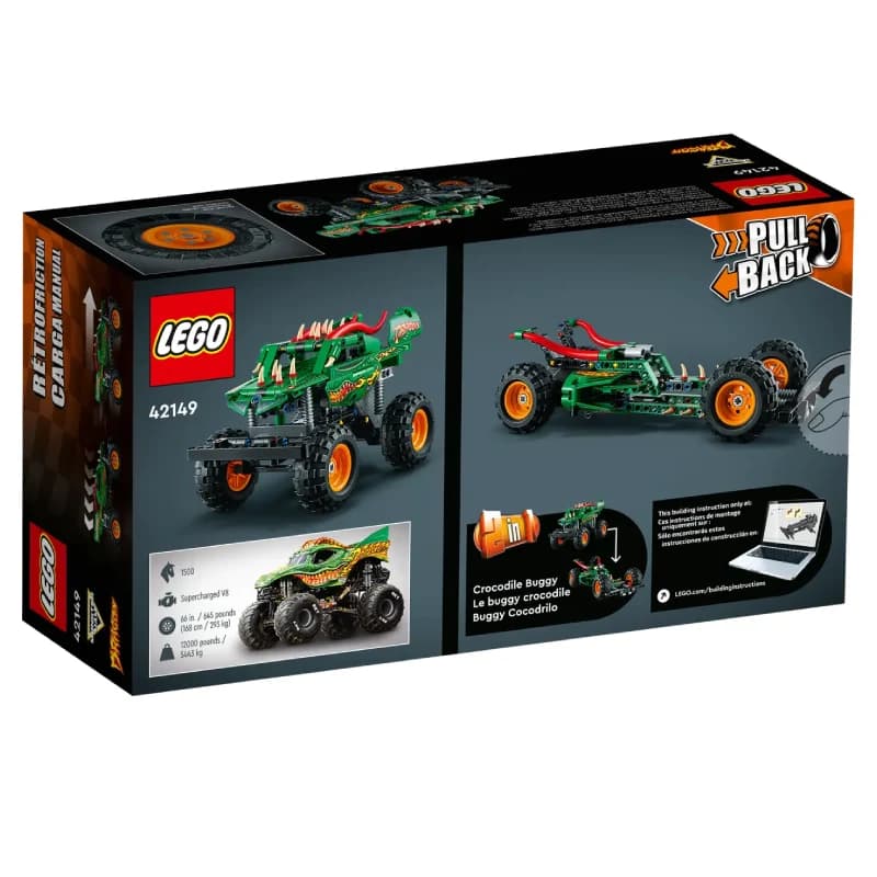 لگو Monster Jam™ Dragon™ سری تکنیک کد 42149 — تصویر ۷