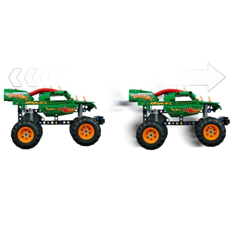 لگو Monster Jam™ Dragon™ سری تکنیک کد 42149 — تصویر ۵