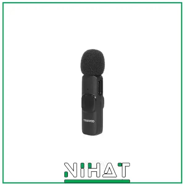 میکروفن بی سیم ترانیو TRANYOO مدل T-MC21 — تصویر ۳