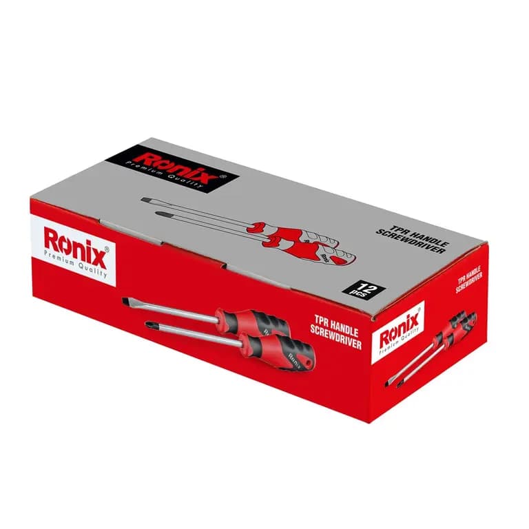 پیچ گوشتی دسته TPR 6×150 رونیکس کد RH_2767 — تصویر ۲