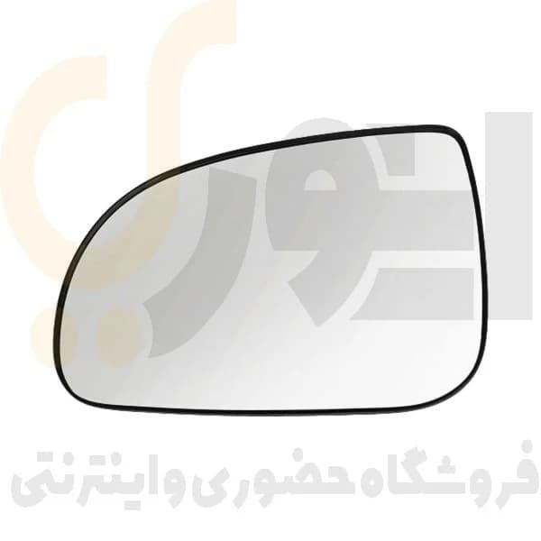 شیشه آینه با کفه چپ تیبا (L) بدون گرمکن کوژ آبگین مبین
