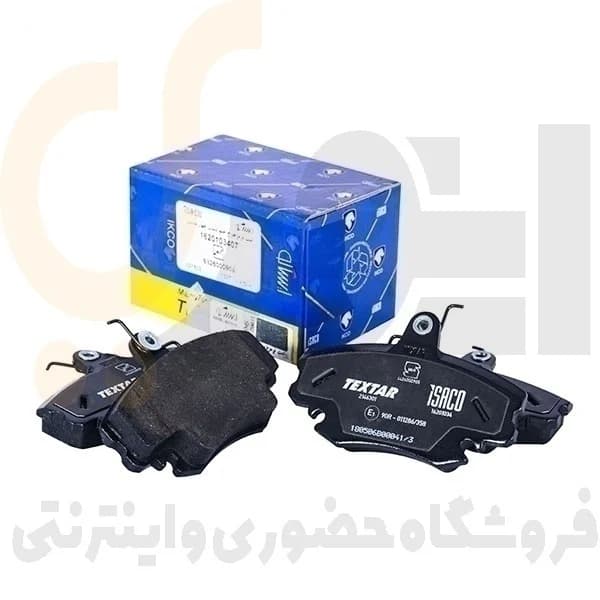 لنت ترمز دیسکی چرخ جلو ال 90 – ISACO – تکستار TEXTAR