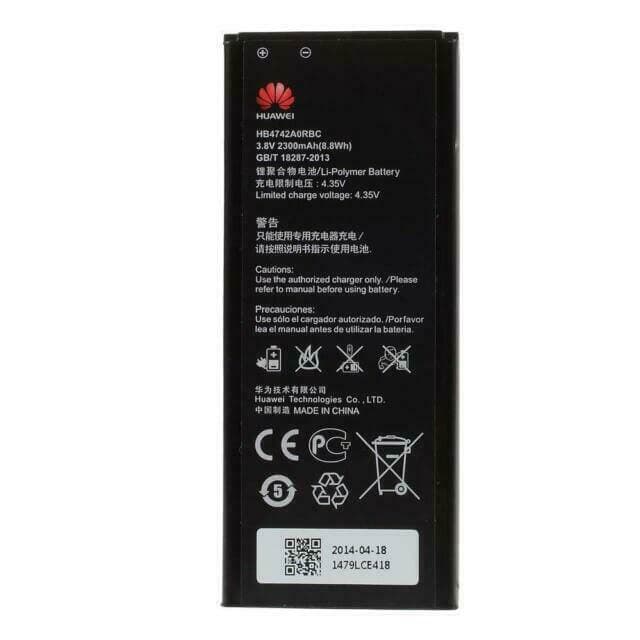 باتری اورجینال هوآوی G740 ظرفیت 2300 میلی آمپر ساعت