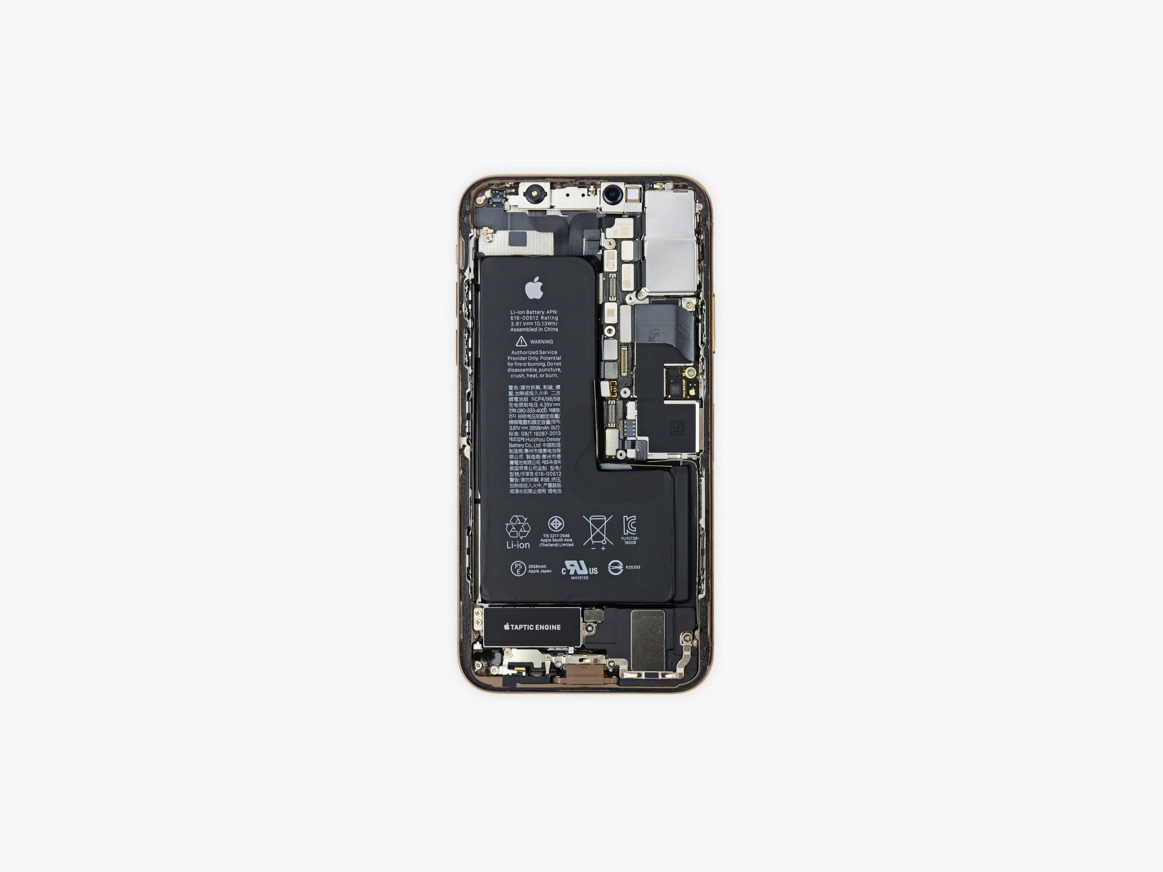 باتری اورجینال اپل آیفون Xs ظرفیت 3174 میلی آمپر ساعت — تصویر ۲
