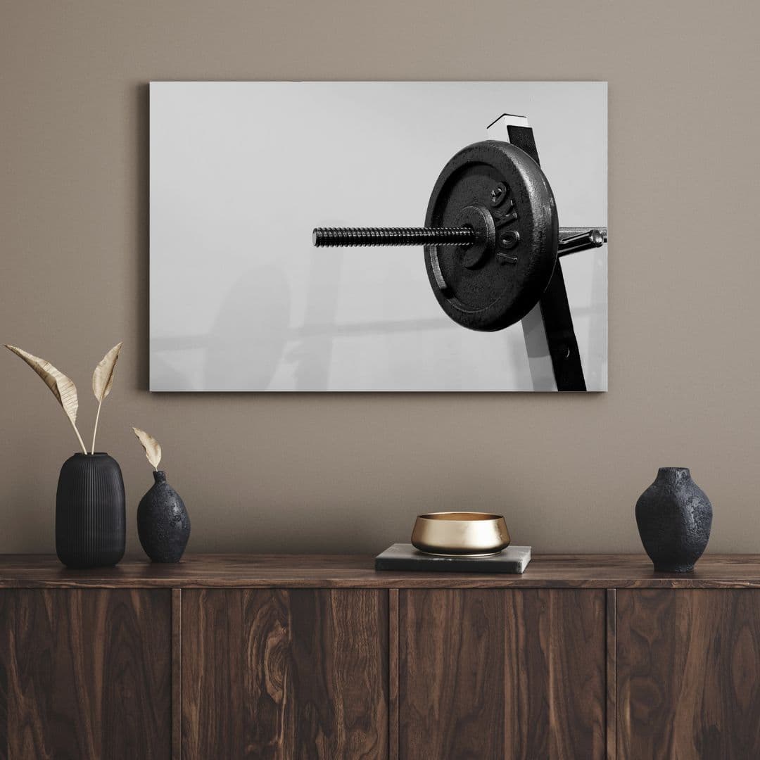 تابلو وزنه باشگاه weight club — تصویر ۲