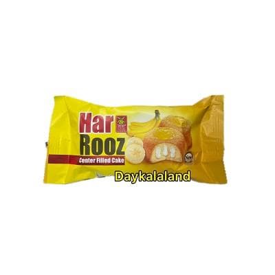 کیک دو قلو زرد هر روز اناتا موزی 60 گرمی