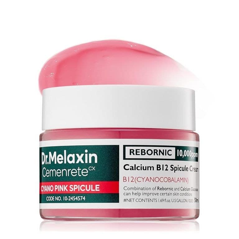 کرم ضد چروک و ترمیم کننده اسپیکول صورتی دکتر ملاکسین Dr.Melaxin Cemenrete Cyano Pink Spicule Cream مناسب انواع پوست حجم 50 میلی لیتر