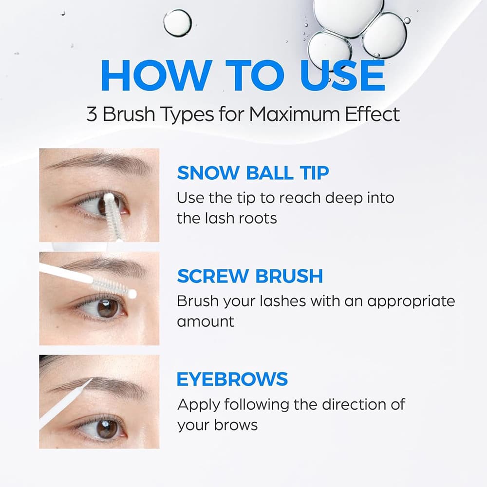 سرم تقویت مژه و ابرو سی پوری Seapuri Lashrum Eyelash Enhancing Serum مناسب برای انواع چشم حجم 10 میلی لیتر — تصویر ۴