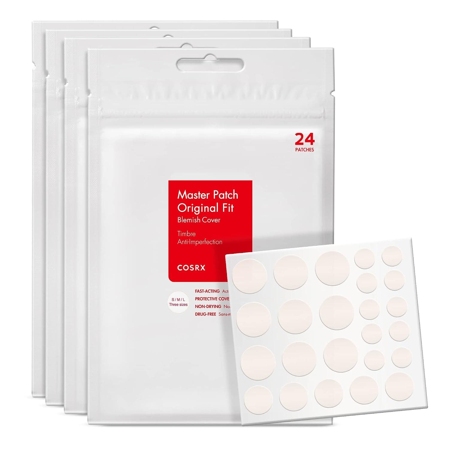 پچ مستر ضد جوش و آکنه کوزارکس Cosrx Acne Pimple Master Patch حاوی 24 پچ — تصویر ۳