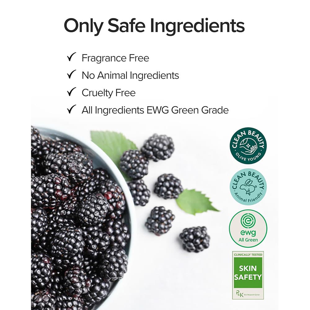 سرم روشن کننده و جوانساز ایدبنون و بلک بری مری اند می Mary & May Idebenone + Blackberry Complex Serum مناسب انواع پوست حجم 30 میلی لیتر — تصویر ۳
